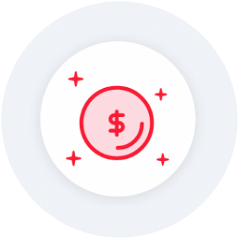Icon of dollar sign.
